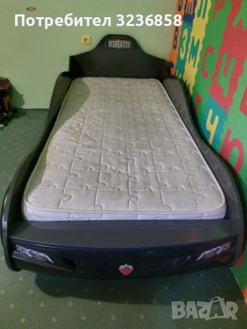 Детско легло-кола Coupe с матрак Cilek, снимка 4 - Спални и легла - 46389225