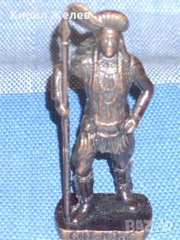Метална фигура играчка KINDER SURPRISE CUT - NUSE индианец за КОЛЕКЦИОНЕРИ 12501, снимка 8 - Колекции - 45427672