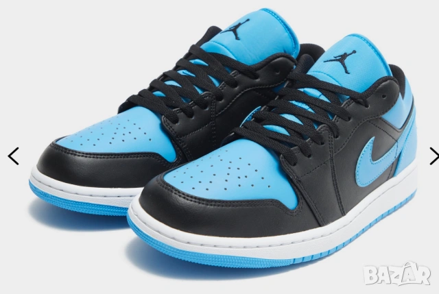 Nike Air Jordan 1 AJ1 Low University номер 46 оригинални кецове / маратонки , снимка 4 - Маратонки - 54253670