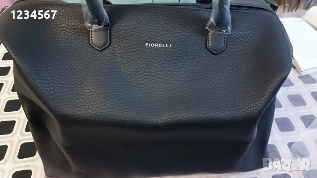 Дамска чанта Fiorelli, черна, с дълга дръжка 