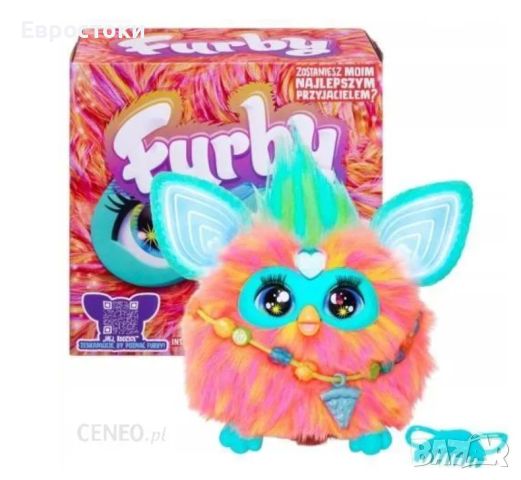 Furby Purple, Furby Coral, интерактивни плюшени играчки с 15 модни аксесоара, снимка 3 - Плюшени играчки - 45279169