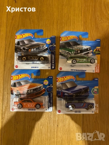 Hot Wheels BMW M3 Wagon / 635CSI различни цветове / 2002 различни цветове