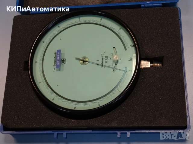 образцов манометър WIKA 341.11.250 (0-600)Bar precision test pressure gauge, снимка 6 - Резервни части за машини - 50505348