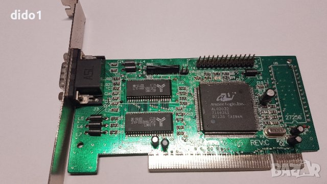 Видеокарта PCI употребявана, снимка 1 - Видеокарти - 45019127