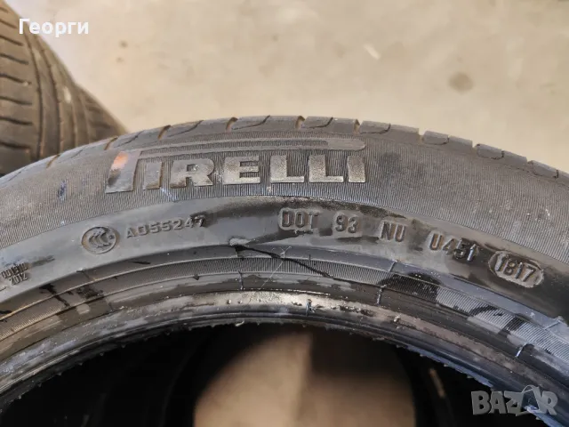 4бр.летни гуми 225/50/17 Pirelli, снимка 7 - Гуми и джанти - 48419588