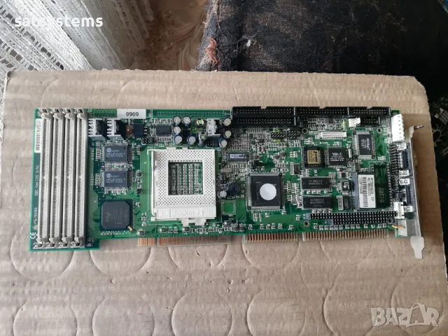 Pentium/6X86 SBC Ver.G5 ISA Single Board Computer CPU+FAN+RAM, снимка 5 - Дънни платки - 47461656