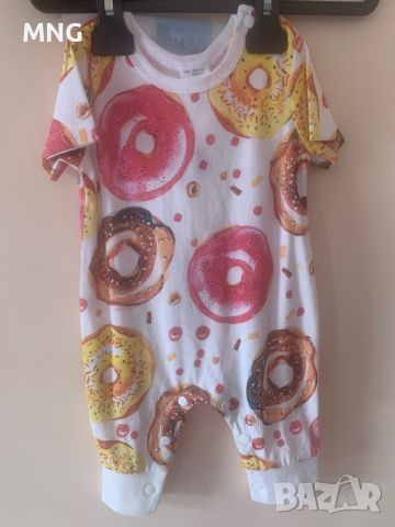 Бебешки ромпър 0-3 , 3-6 м, снимка 1 - Комплекти за бебе - 46394349