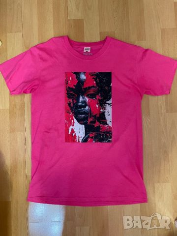 Дамска розова тениска 
