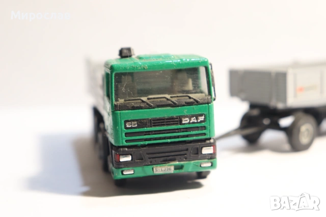 HERPA??? H0 1/87 DAF 95 САМОСВАЛ ГОНДОЛА КАМИОН МОДЕЛ, снимка 5 - Колекции - 53129092
