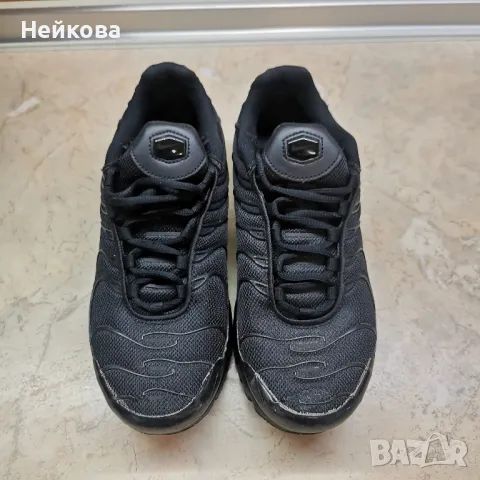 Nike Air Max Plus Triple Black Оригинални маратонки 39, снимка 4 - Маратонки - 46880343