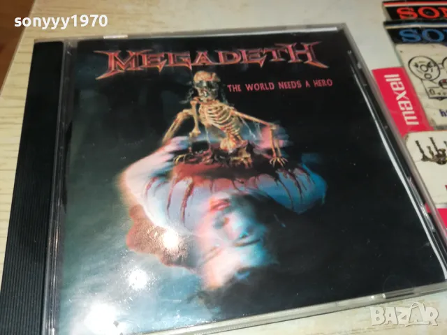 MEGADETH 2001 ORIGINAL CD 1804252028, снимка 12 - CD дискове - 49944880