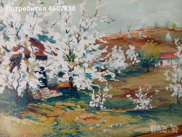 Картина 65/ 32 см, снимка 7 - Картини - 53846393