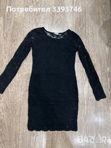 Дантелена къса рокля 