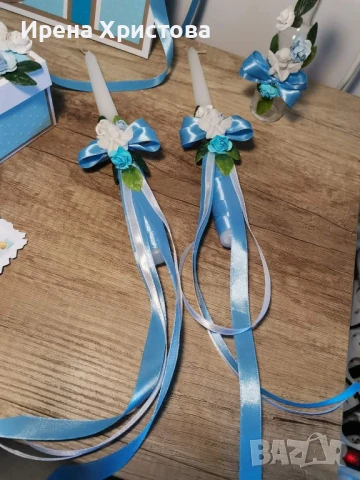 Комплект за кръщене, снимка 8 - Декорация - 51235873