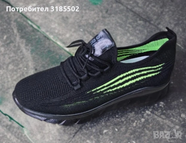 Мъжки спортно-елегантни маратонки с дишаща материя и мека подплата, снимка 11 - Маратонки - 51195381
