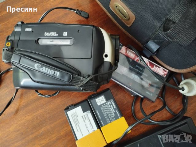 Видеокамера Canon UC6000 8mm PAL с 16x оптика, снимка 5 - Камери - 46752952