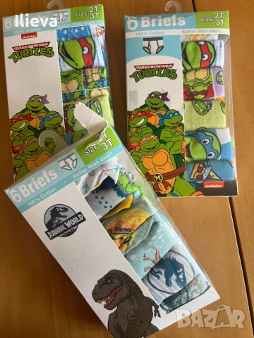 Детски слипове бельо, снимка 2 - Детско бельо и бански  - 50674356