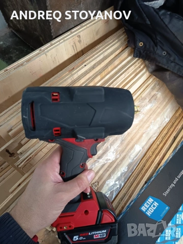 Продавам нов гумен предпазител, калъф за гайковерт Milwaukee M18 Милуоки , снимка 7 - Други машини и части - 50729146