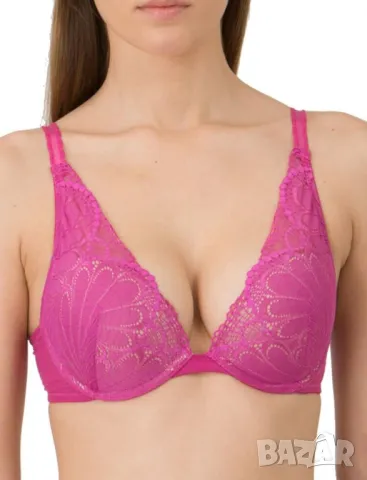 Wonderbra 80 C- Розов сутиен с банели , снимка 2 - Бельо - 46957520