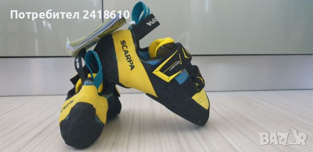 SCARPA Vapor V - Climbing Shoes Vibram Size 34 ОРИГИНАЛ! Детски обувки за катерене., снимка 3 - Детски обувки - 46759414