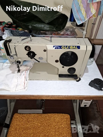 професионална зиг заг шевна машина глобал