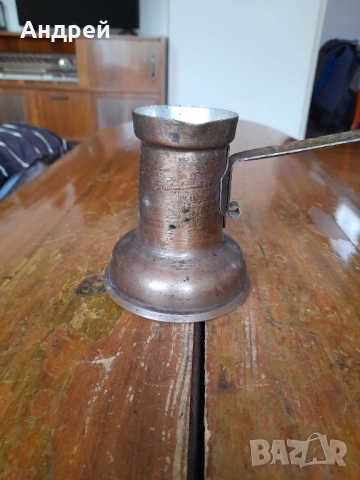 Старо Бакърено Джезве #9, снимка 2 - Други ценни предмети - 52181006