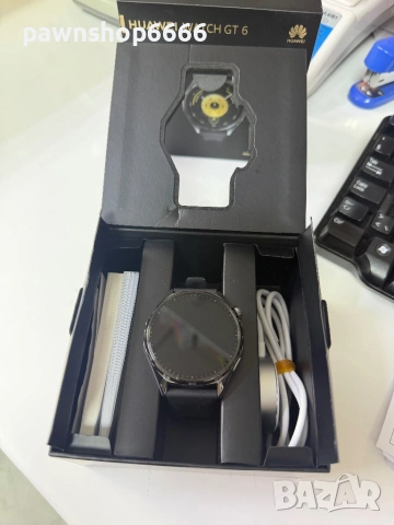 Смарт часовник Huawei Watch GT 6 46mm Black, снимка 3 - Смарт часовници - 54133643