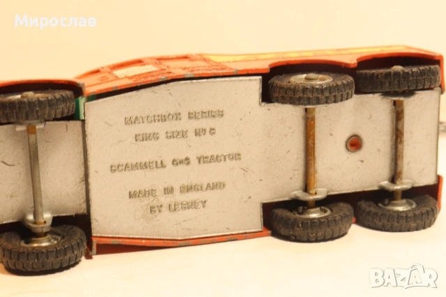 MATCHBOX KING SIZE КАМИОН ВЛЕКАЧ КОЛИЧКА МОДЕЛ, снимка 9 - Колекции - 54202774
