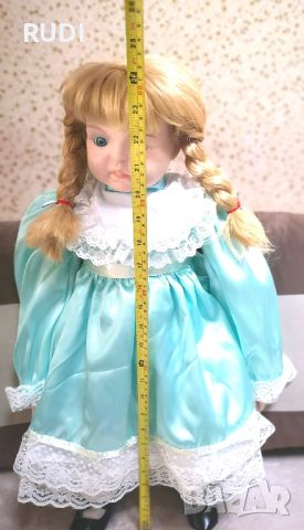 Голяма порцеланова кукла , снимка 3 - Кукли - 45211444