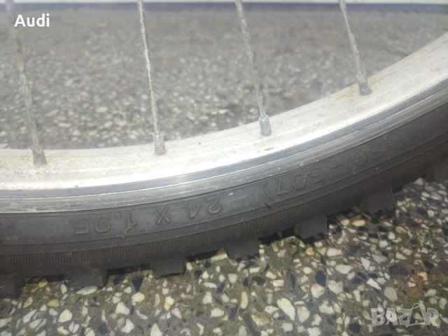 Юношески велосипед 18 скорости. Гумите са добри 24 цола Inter Bike Amigo, снимка 2 - Велосипеди - 52976714