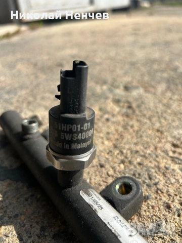 Горивна рейка с датчик Пежо 307 2.0 hdi 90кс siemens, снимка 4 - Части - 53674394