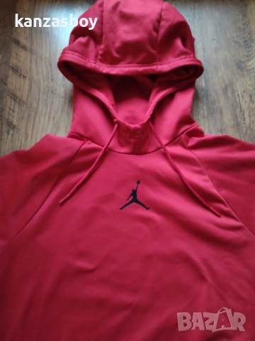 Nike M J 23Alpha Therma Flc - страхотно мъжко горнище С, снимка 3 - Спортни дрехи, екипи - 52565725