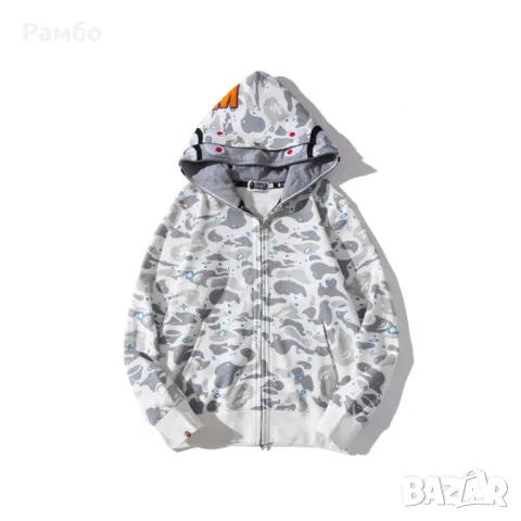 Худи - Bathing APE (BAPE), снимка 4 - Суичъри - 46956282