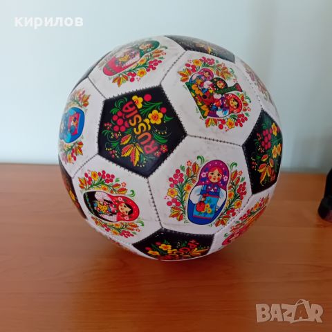 Красива, уникална футболна топка, снимка 6 - Футбол - 45395112