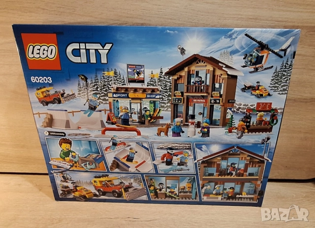 Чисто ново LEGO City/Лего Сити - Ски курорт 60203, снимка 4 - Конструктори - 52690538