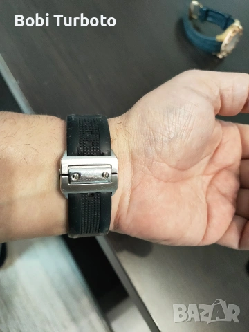 Мъжки часовник Cartier Santos 100, automatic., снимка 6 - Мъжки - 53187659