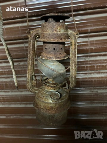 Газов фенер, снимка 2 - Антикварни и старинни предмети - 53115145