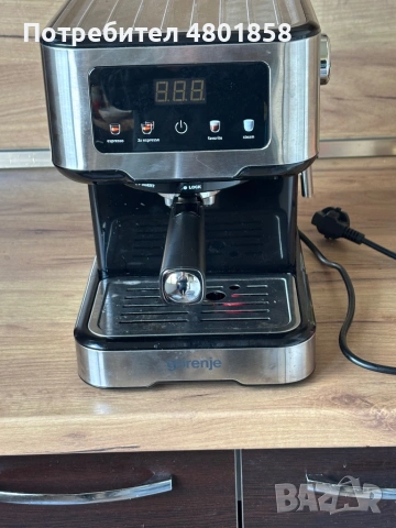 Кафе машина GORENJE, снимка 5 - Кафемашини - 54246138