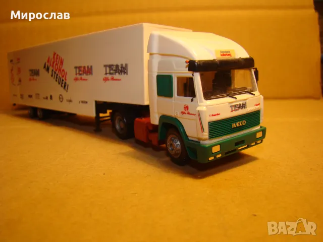 HERPA H0 1/87 IVECO КАМИОН МОДЕЛ КОЛИЧКА , снимка 4 - Колекции - 48603458