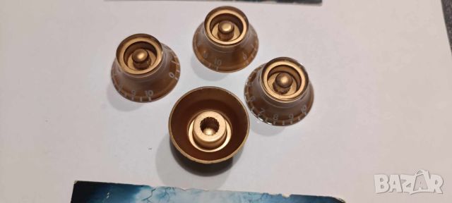 Old Gold Top Hat Knobs, снимка 5 - Китари - 46010826