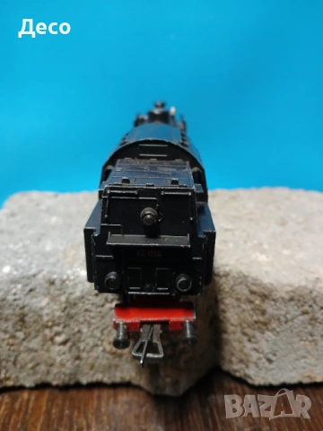 Стар масивен метален парен локомотив Fleischmann., снимка 8 - Колекции - 53658584