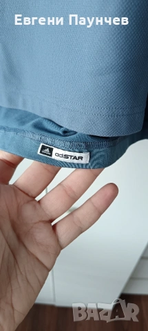 Adidas мъжка блуза с цип за вятър в син цвят , снимка 3 - Спортни дрехи, екипи - 53478449
