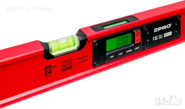 Електронен Цифров нивелир PRO900 60 см с 2 LCD екрана и чанта за носене, снимка 4 - Други инструменти - 52557688