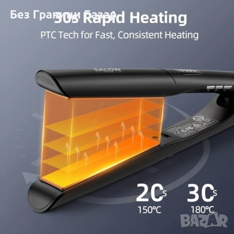 Нова Dekuri преса за коса 2 в 1, 20 млн йона, 30 сек, титаниеви плочи, снимка 5 - Маши за коса - 53279852