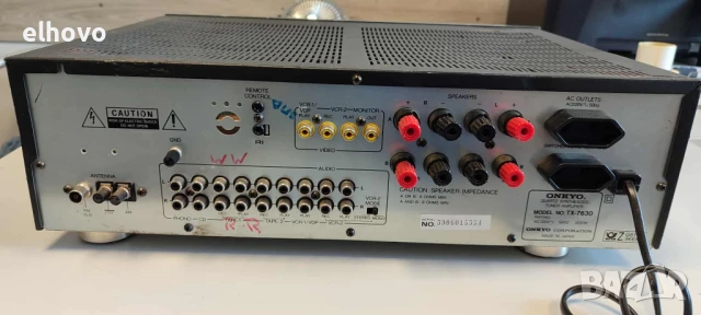 Ресивър Onkyo TX-7630, снимка 3 - Ресийвъри, усилватели, смесителни пултове - 51115335