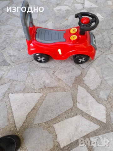 20 ЛЕВА ДЕТСКА КОЛИЧКА ЗА РАЗХОДКА И ПОДАРЪК ДЕТСКО КАМИОНЧЕ, снимка 5 - Детски велосипеди, триколки и коли - 52621829