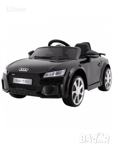 Акумулаторна кола Audi TT RS Quattro - черна , снимка 2 - Детски велосипеди, триколки и коли - 51613282