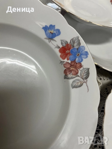 Zeh, Scherzer & Co” 50 Jahre” “50 години” на немски език и представлява юбилейна маркировка, снимка 6 - Чинии - 52682745