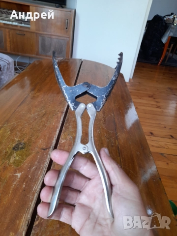 Стара щипка,уред за изваждане на буркани #9, снимка 3 - Други ценни предмети - 51569852