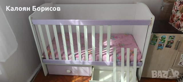 Детска кошара с матрак, снимка 5 - Кошарки - 51858913